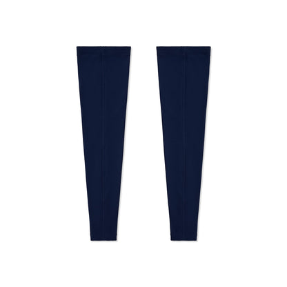 Leg Warmers - Navy White Logo V1
