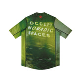 Nomadic Tech Short Sleeve T Shirt - Green Blur